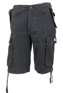 Odzież taktyczna i umundurowanie - Szorty MIL-TEC Paratrooper Black Prewash - miniaturka - grafika 1