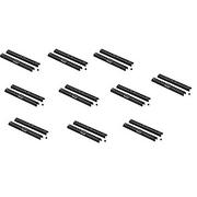 Pozostałe akcesoria sieciowe - HPE HPE AP-MNT-MP10-C AP mount bracket 10-pack C Q9G70A - miniaturka - grafika 1