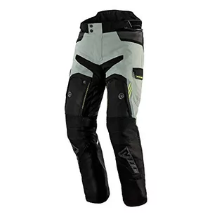 Spodnie tekstylne Rebelhorn Patrol Szary/Czarny/Flo Yellow XL - Odzież motocyklowa - miniaturka - grafika 1