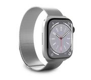 Akcesoria do zegarków - Puro MILANESE Apple Watch 42-44-45-49mm (srebrny) - miniaturka - grafika 1