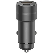 Ładowarki samochodowe - ENERGEA ład. sam. 1xUSB+1xUSB-C PD-QC 3.0 38W szary/gunmetal Alu Drive PD20+ - miniaturka - grafika 1