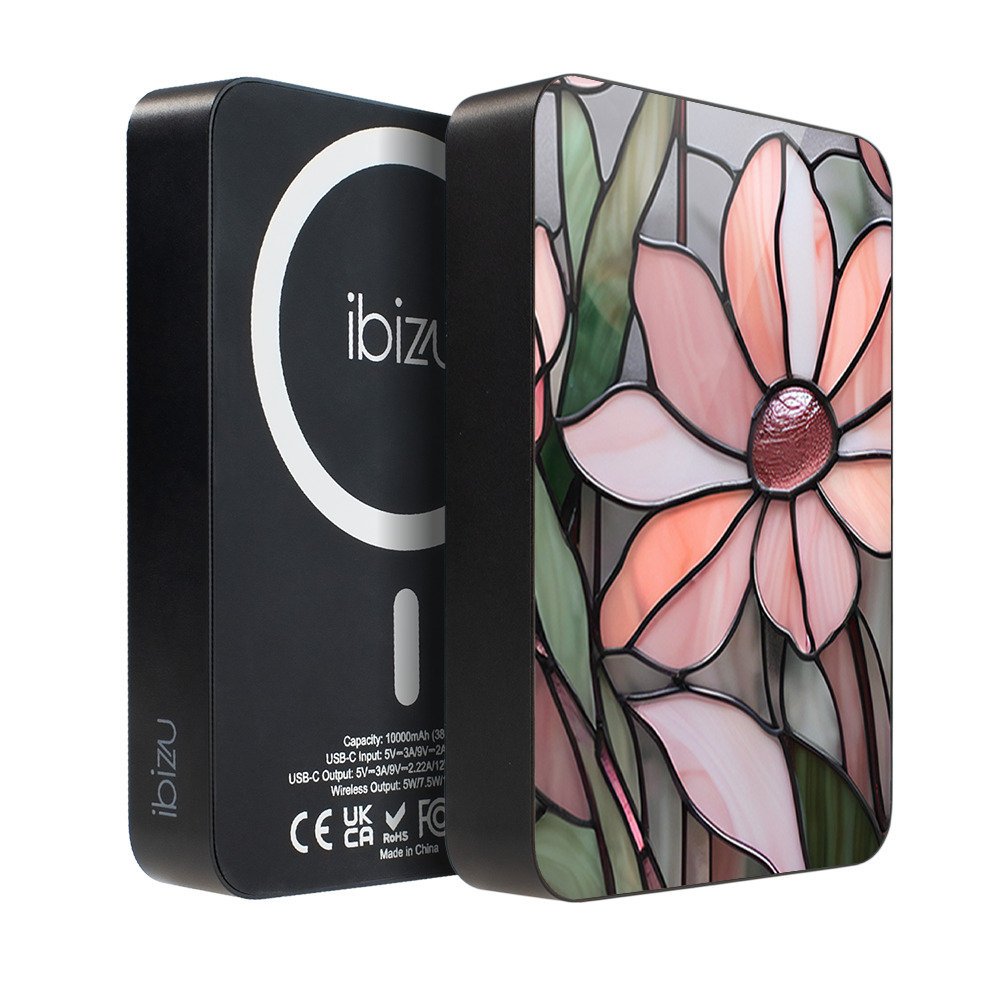 IBIZU MagPower 10 000 mAh Różowa magnolia