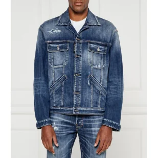 Dsquared2 Kurtka jeansowa Kaban | Relaxed fit - Kurtki męskie - miniaturka - grafika 1