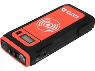 URZĄDZENIE ROZRUCHOWE/POWER BANK 16000MAH Z WYŚWIETLACZEM LCD I ŁADOWANIEM INDUKCYJNYM - Powerbanki - miniaturka - grafika 1