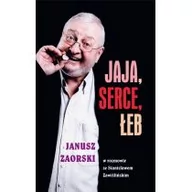 Albumy o kinie i teatrze - Jaja, serce, łeb - Janusz Zaorski - miniaturka - grafika 1