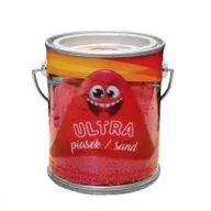 Masy plastyczne - Ultra piasek puszka 140g czerwony 093452 Epee - miniaturka - grafika 1
