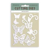 Scrapbooking - Wykrojnik do papieru - Stamperia - zakręcone motyle - miniaturka - grafika 1