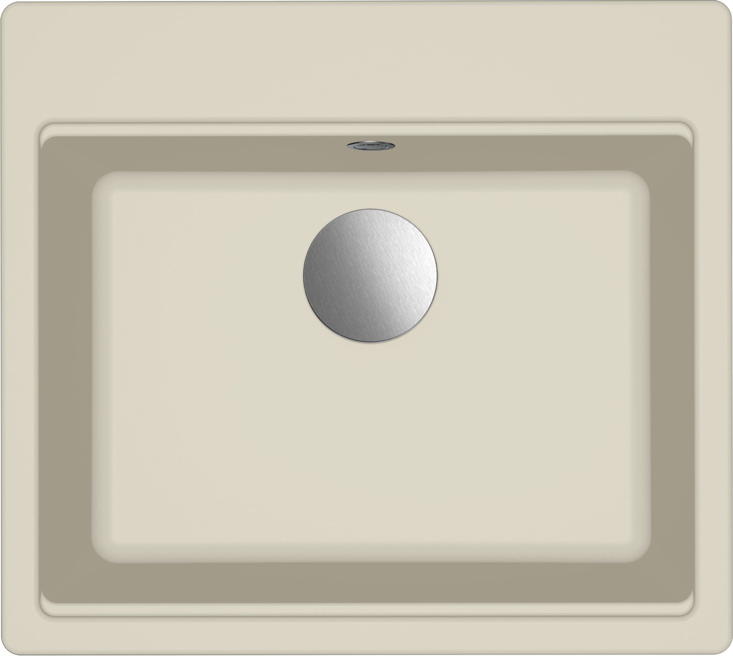 ELLECI Zlew TIME 105 bianco soft (G39) GRANITEK (LG210539FIXCI)