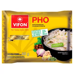 Vifon - Zupa Pho instant z kluskami ryżowymi - Dania w proszku - miniaturka - grafika 1