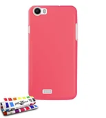 Etui i futerały do telefonów - Wiko Ultraflache harte Schutzhülle LENNY [Le Pearls Premium] [Bonbonrosa] von MUZZANO + STIFT und MICROFASERTUCH MUZZANO GRATIS - Das ULTIMATIVE, ELEGANTE UND LANGLEBIGE Schutz-Case für Ihr LEN - miniaturka - grafika 1