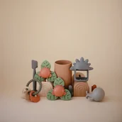 Zabawki sensoryczne - Mushie - Spinner Sensoryczny z Przyssawką - Dino - miniaturka - grafika 1