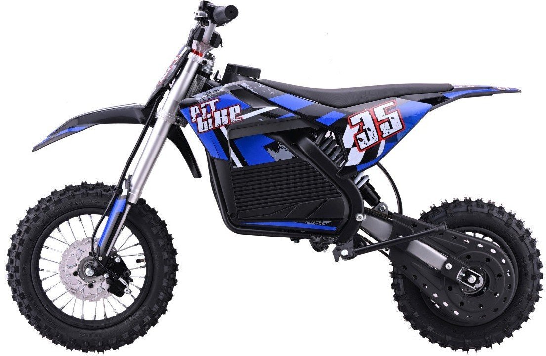 Motor na akumulator dla dziecka PIT BIKE Niebieski 1000W