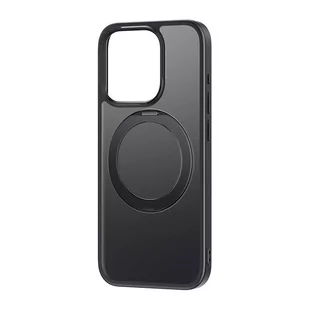 Magnetyczne Etui na telefon iPhone 15 ProMax Baseus CyberLoop Series (Czarne) - Etui i futerały do telefonów - miniaturka - grafika 2