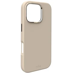 Puro Icon Mag Pro MagSafe do iPhone 16 Pro Beżowy - Etui i futerały do telefonów - miniaturka - grafika 1