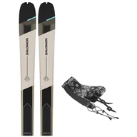 Narty - Zestaw skitourowy Salomon MTN 86 W Carbon + pasy Długość nart: 156 cm - miniaturka - grafika 1