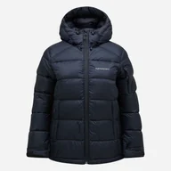 Kurtki narciarskie - Damska Kurtka zimowa pikowana PEAK PERFORMANCE W FROST DOWN JACKET G79632030_050 – Czarny - miniaturka - grafika 1
