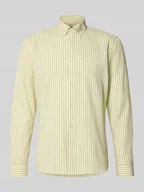 Koszule męskie - Koszula casualowa o kroju slim fit z czystej bawełny - miniaturka - grafika 1