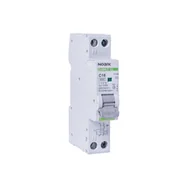 Inne akcesoria elektryczne - Elektroniczny wyłącznik różnicowoprądowy z zabezpieczeniem nadprądowym, 1 moduł szerokości, 1+Nb Ex9NLE EL 1PN B10 30mA - miniaturka - grafika 1