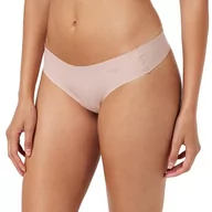 Majtki damskie - Sloggi Damskie stringi Zero Modal 2.0, Cameo Brown, M - miniaturka - grafika 1