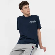Koszulki sportowe męskie - Męski t-shirt z nadrukiem CHAMPION ROCHESTER Crewneck T-shirt - miniaturka - grafika 1