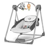 Leżaczki i huśtawki - Lionelo Otto Cozy Grey - miniaturka - grafika 1