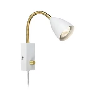 Markslojd Kinkiet LAMPA ścienna CIRO 107408 regulowana OPRAWA metalowa reflektorek biały 107408 - Lampy ścienne - miniaturka - grafika 2