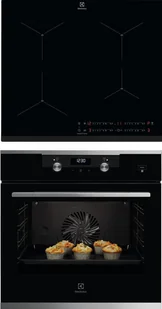 Electrolux Zestaw piekarnik KODEC75X + płyta EIS62443 - Zestawy AGD - miniaturka - grafika 1