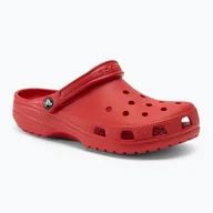 Klapki i japonki damskie - Klapki Crocs Classic varsity red - miniaturka - grafika 1