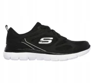 Buty sportowe damskie - Skechers Buty Damskie Sportowe Czarne Summit-Suited 40 Eu - miniaturka - grafika 1