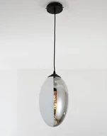 Lampy sufitowe - Lumina Deco Deco NOWOCZESNA LAMPA WISZĄCA LOFT BIAŁO-DYMIONA CARLTON LDP 6842-1 (WT) - miniaturka - grafika 1