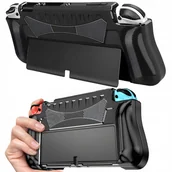 Akcesoria do Nintendo - Wzmocnione Etui Do Nintendo Switch Oled Slim Pokrowiec Ochronny Stojak Grip Mgc-Ol - miniaturka - grafika 1