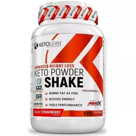 Odżywki białkowe - Amix Ketolean Keto Powder Shake 600G Creamy Strawberry - miniaturka - grafika 1