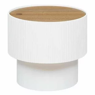 Stolik kawowy Enola S biały - Ławy i stoliki kawowe - miniaturka - grafika 1