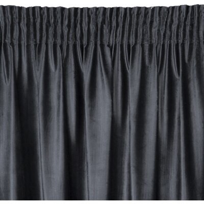 Zasłona EUROFIRANY Mariela 140 x 270 cm Czarny