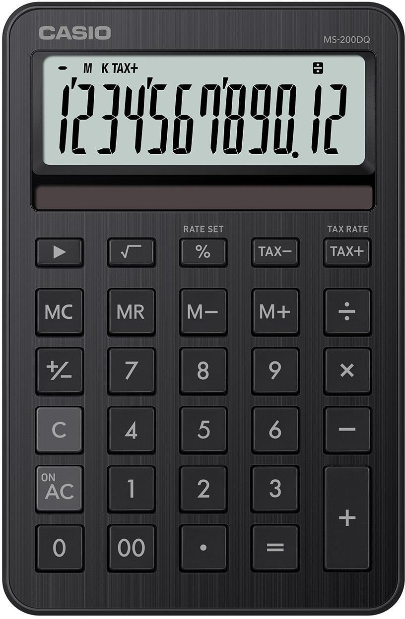 Casio Kalkulator MS-200DQ-BK