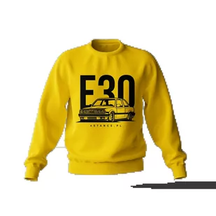 Bluza BMW E30 classic żółta-XXL - Odzież do sportów motorowych - miniaturka - grafika 1