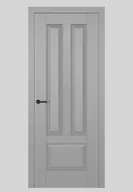 Drzwi wewnętrzne - Dre Drzwi Wewnętrzne Bezprzylgowe Pełne Hampton 4 Jasna Szara Mat - miniaturka - grafika 1