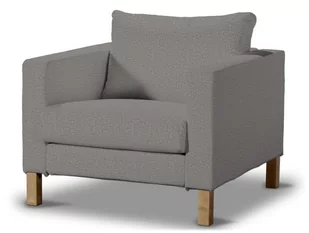 Dekoria pl pl Pokrowiec na fotel Karlstad krótki szary 89 x 89 x 64 cm Edinburgh 619-115-81 - Pokrowce na meble Dekoria pl pl Pokrowiec na fotel Karlstad krótki szary 89 x 89 x 64 cm Edinburgh 619-115-81 - Pokrowce na meble - miniaturka - grafika 1
