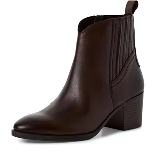 Marco Tozzi Damskie 2-25365-45 modne kozaki, Cafe, 38 EU, kawa, 38 EU - Kozaki damskie - miniaturka - grafika 1