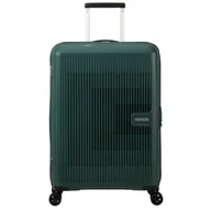 Walizki - Walizka średnia poszerzana American Tourister AeroStep - dark forest - miniaturka - grafika 1
