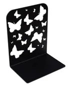 Podpórki do książek - Elior Czarna podpórka na książki z dekoracją D3-S80 - miniaturka - grafika 1