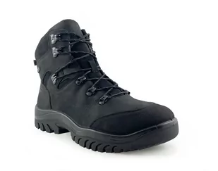 Męskie buty trekkingowe 4F OBMH260 czarne Rozmiar: 42 - Buty trekkingowe męskie - miniaturka - grafika 3