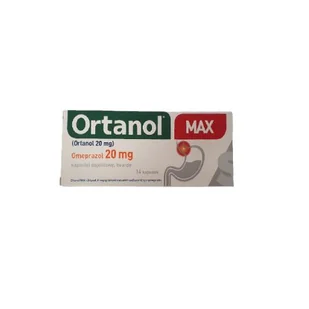 Ortanol Max 20mg, 14 kapsułek (Inpharm) - Układ pokarmowy Ortanol Max 20mg, 14 kapsułek (Inpharm) - Układ pokarmowy - miniaturka - grafika 1