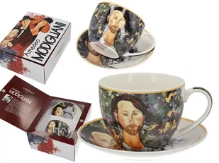 Filiżanka ze spodkiem - A. Modigliani, Leopold Zborowski (CARMANI) - Filiżanki - miniaturka - grafika 1
