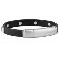 Bransolety męskie - Bransoletka Męska Police S14AQT02B Stal nierdzewna 19 cm - miniaturka - grafika 1