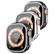Akcesoria do smartwatchy - Dux Ducis Samo etui do Apple Watch Ultra 49 mm elastyczny pokrowiec na smartwatch srebrne - miniaturka - grafika 1