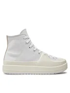 Trampki męskie - Converse Trampki Chuck Taylor All Star Construct Leather A02116C Biały - miniaturka - grafika 1