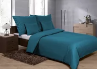 Pościel - Pościel 5 el. satynowa 220x200 Gold morska Matex - miniaturka - grafika 1