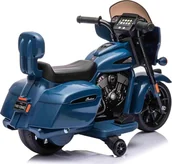 Pojazdy elektryczne dla dzieci - 1PUNKT Pojazd Chopper INDIAN Niebieski - miniaturka - grafika 1