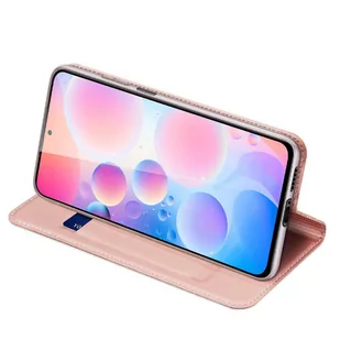 Dux Ducis Skin Pro kabura etui pokrowiec z klapką Xiaomi Redmi K40 Pro+ / K40 Pro / K40 / Poco F3 różowy - Etui i futerały do telefonów - miniaturka - grafika 4